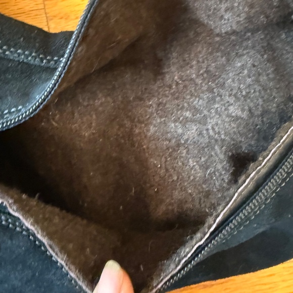 Aldo Black suede over-the-knee boots - Picture 13 of 14